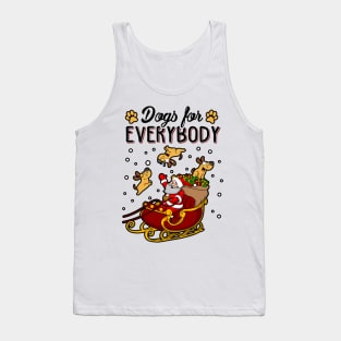 Dog Lover Ugly Christmas Sweater Tank Top